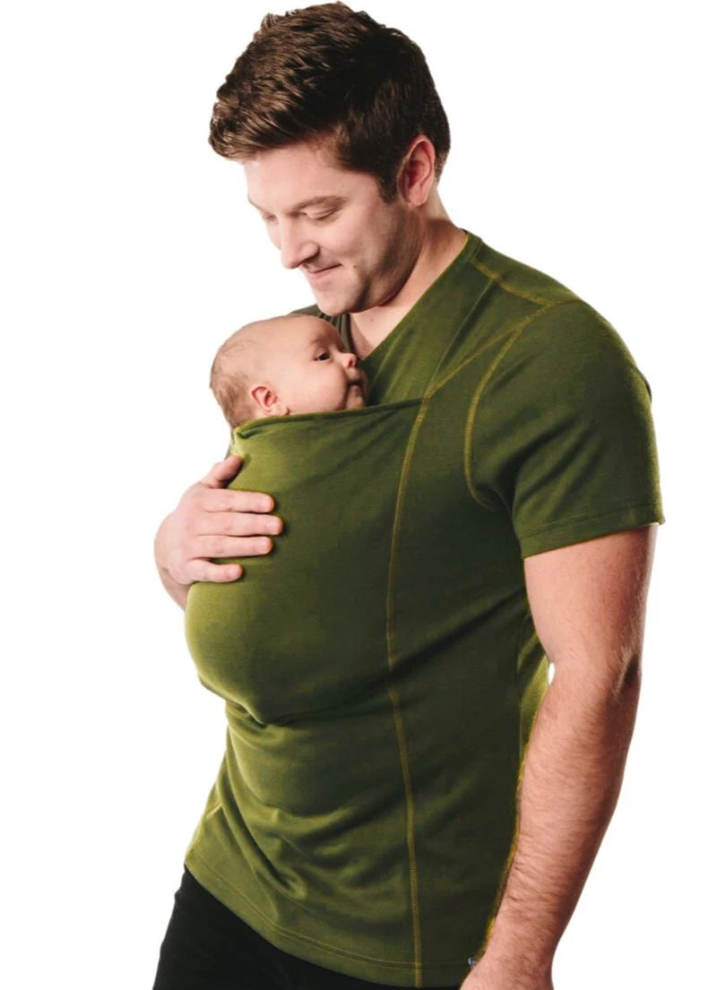 Army Green Одежда для кормления Multi Функция кенгуру майка папа футболка кормящих Кормление Одежда для беременных для женщин Жилет без рукавов Футболка с коротким рукавом футболки беременным одежда для кормящих мам - Цвет: Army Green
