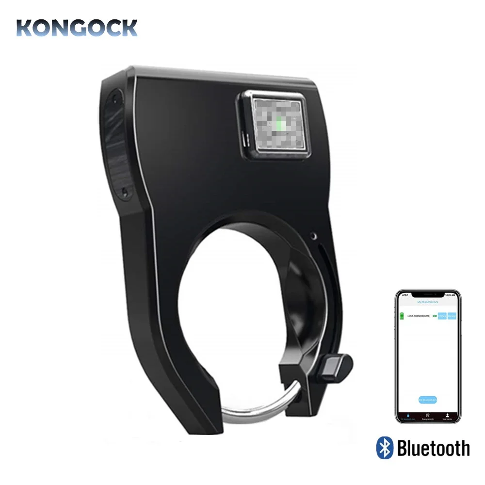 Интеллектуальная блокировка велосипеда без ключа с Bluetooth защита от кражи QR кода
