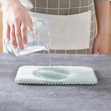 1 шт. антипригарное масло для мытья посуды полотенце кухонная посуда чистящие инструменты кухонное полотенце s для посуды