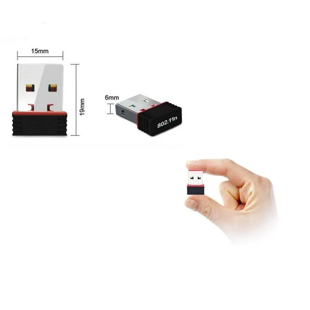 45# мини беспроводной USB Wifi адаптер 2,4 ГГц WLAN сетевая карта 802.11n/g/b 150 Мбит/с WiFi приемник для портативных ПК Windows XP