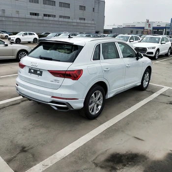 

UBUYUWANT Rear Roof Lip Spoiler For Audi Q3 2019-2020 ABS Plastic Carbon Fiber Color Car Tail Wing Decoration Hatchback Spoiler