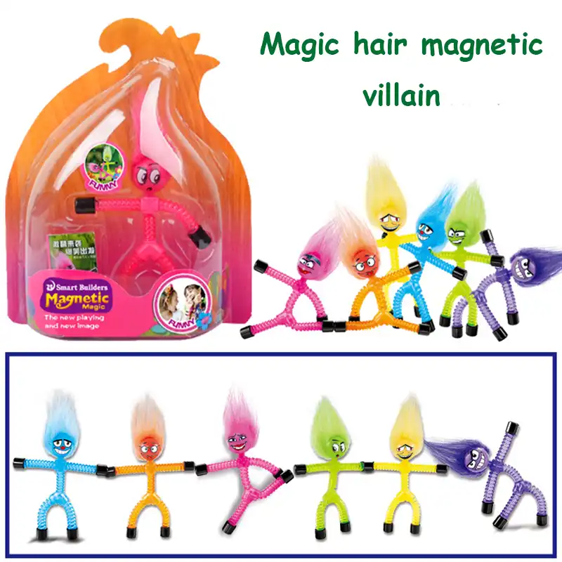 magnetic hair man toy