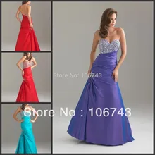 

free shipping 2018 cute best seller vestido de festa longo new brides Custom beading sheath prom gown bridesmaid dresses