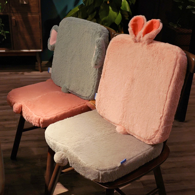 Милая Подушка для стула офисное студенческое кресло хлопковая мягкая подушка