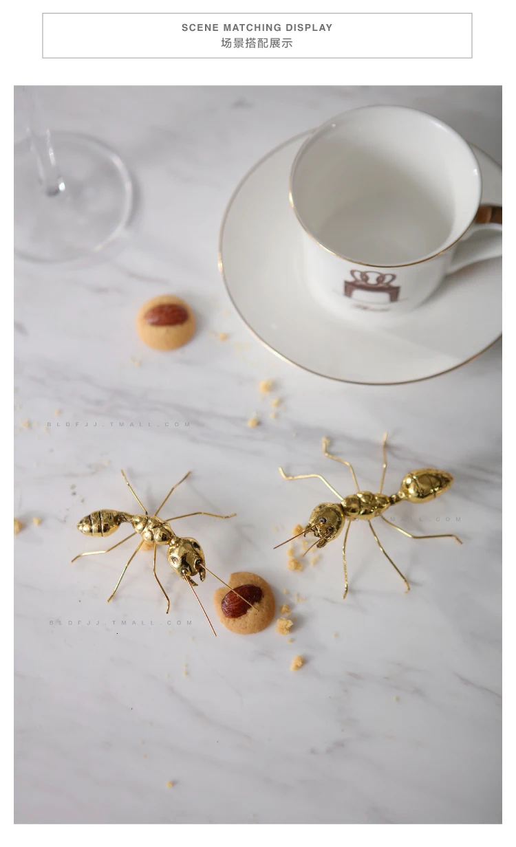 Плавающий морской Хо использовать украшения домашнего интерьера золотые муравьи товары мебели для демонстрации, а не для использования оригинальность А