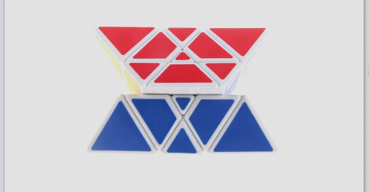 [Xuan Бянь Волшебная башня белый] YJ Tetrahedral треугольный пирамидальный Кубик Рубика