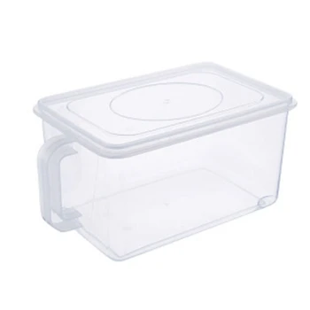 

Kitchen Clear Storage Box Grains Beans Storage Container Sealed Home Organizer Food Container Refrigerator Storage Boxes
