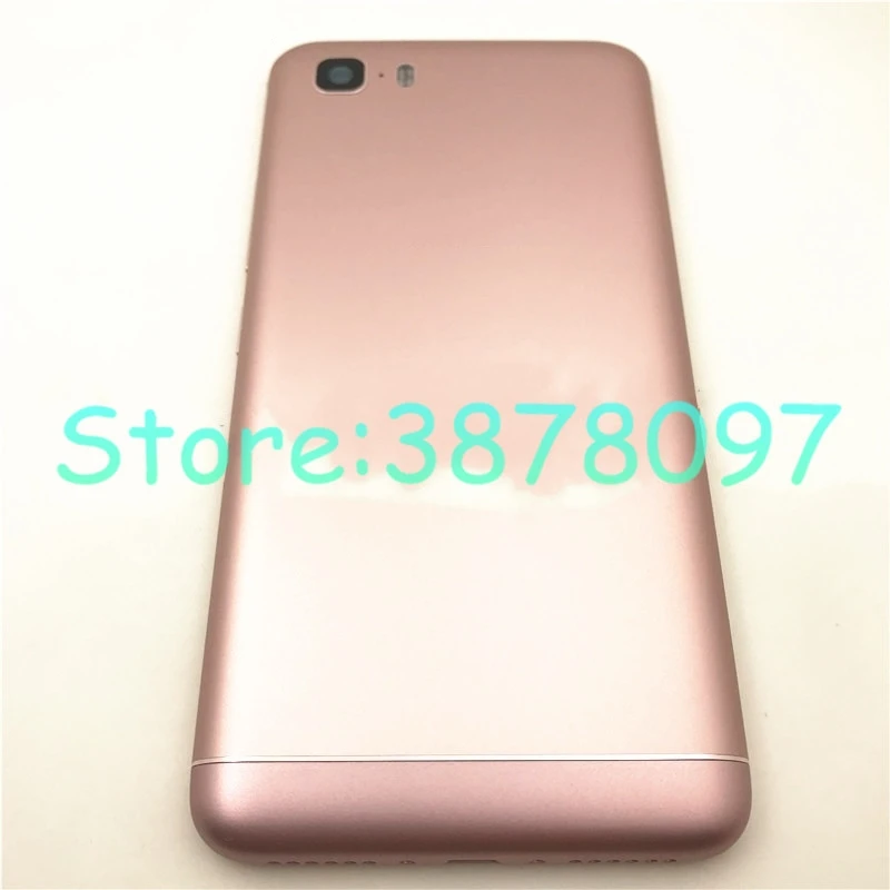 Новинка 5," для Asus zenfone 3s max ZC521TL X00GD крышка батареи задняя крышка с кнопками питания(без объектива камеры - Цвет: Pink
