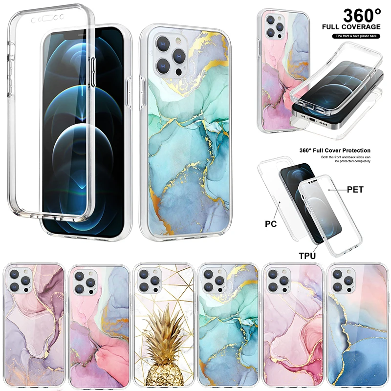Чехол для Samsung Galaxy A22 A32 A12 A52 A72 A21S S21 FE Ultra S20 S10 S9 Plus S8 A50 A70 A51 A71 мраморный полное