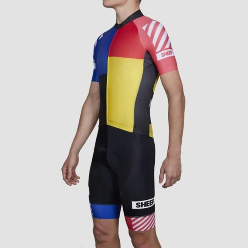 Blacksheep Джерси для езды на велосипеде, набор, одежда для велоспорта Pro Team MTB велосипедные шорты Для мужчин велосипед Велоспорт Джерси Ropa Ciclismo может комплект - Цвет: sets