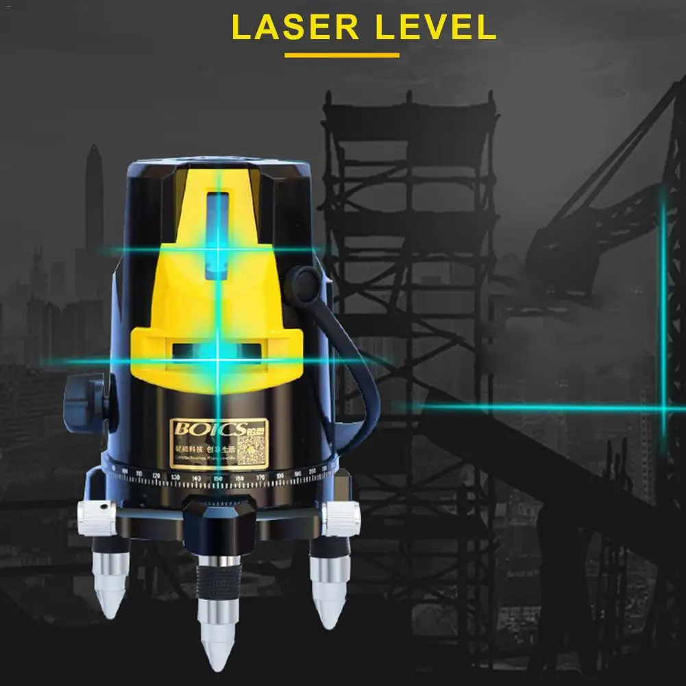 5-Nível Do Laser fio Verde Luz Automática
