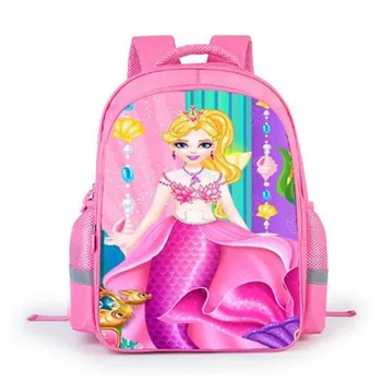 

Disney The Little Mermaid Ariel Backpack Princess Kids School Bag Schoolbag Book Bags for Teen Girls mochila Bolsa