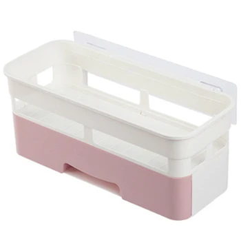 

Bathroom Shelf Adhesive Storage Rack Corner Shower Shelf Kitchen Home Decoration Bathroom Accessories Suction Cup Rack Organizer