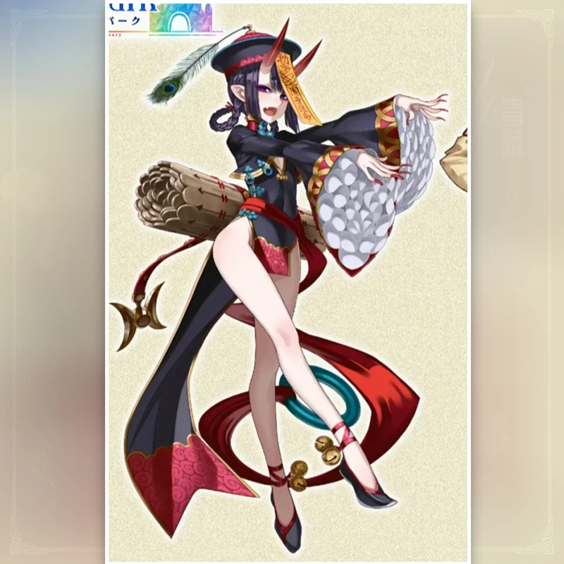FGO Косплей Fate/большой заказ Shuten Douji зомби Хэллоуин Косплей Костюм на заказ/размер
