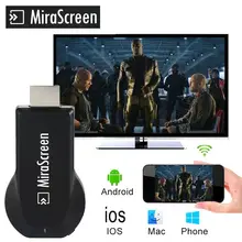 Mirascreen HDMI OTA tv Stick ключ Wifi Дисплей приемник для iOS Miracast Airplay Chromecast Android Apple tv Anycast Youtube