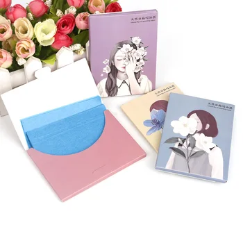 

100 Sheets Facial Oil Absorbing Papers Blotting Pores Oil Control Mattifying Facial Tissues Care Tool for Women Make Up
