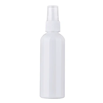 

Mayitr 5Pcs 100ml White Spray Bottle Dispensing Press Portable Travel Dispensing Bottle Empty Cosmetic Spray Bottles