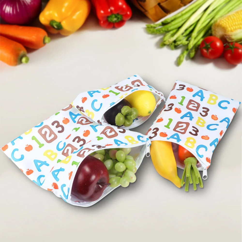 Многоразовые сумки для хранения продуктов водонепроницаемые экологически