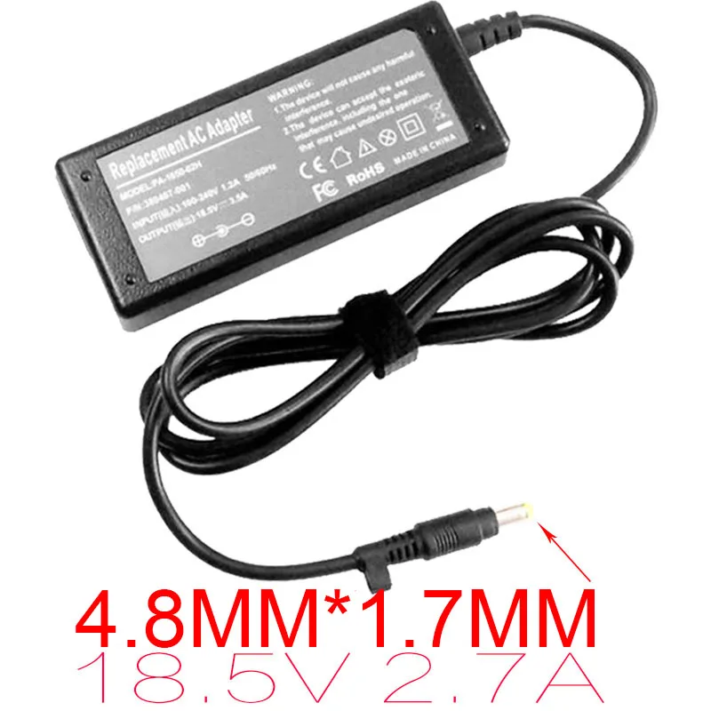 GZSM 18,5 V 2.7A 50W блок питания для ноутбука hp 101880-001 101880-001 адаптер 120765-001 146594-001 159224-001 зарядное устройство для ноутбука