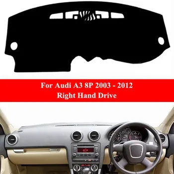 

Car Dashboard Cover Non-slip Dashmat Dashboard Cover Sun Shade Dash Board Cover Carpet For Audi A3 8P 2003 - 2012