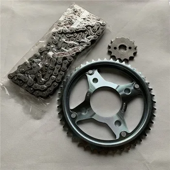 

Motorcycle Accessories CBZ125 WH125-12 / 12A Sets of Chain Size Gear Sprocket Thickening Chain