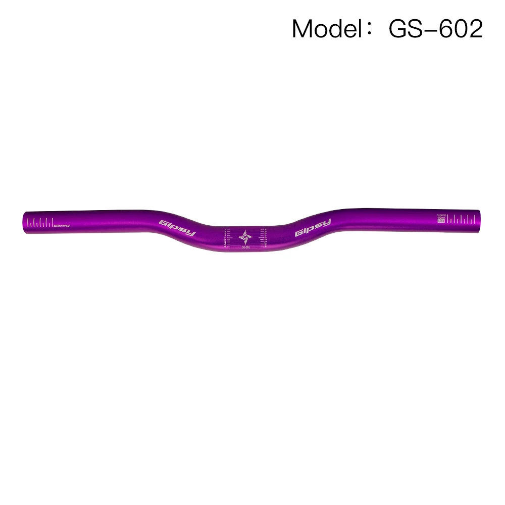 GS602 PURPLE GIPSY 3 Модель, новинка 103, руль для велосипеда, ALLOY-6061DB-T6, 9 цветов, г, детские велосипеды для детского велосипеда, запчасти для велосипеда - Цвет: GS602 PURPLE