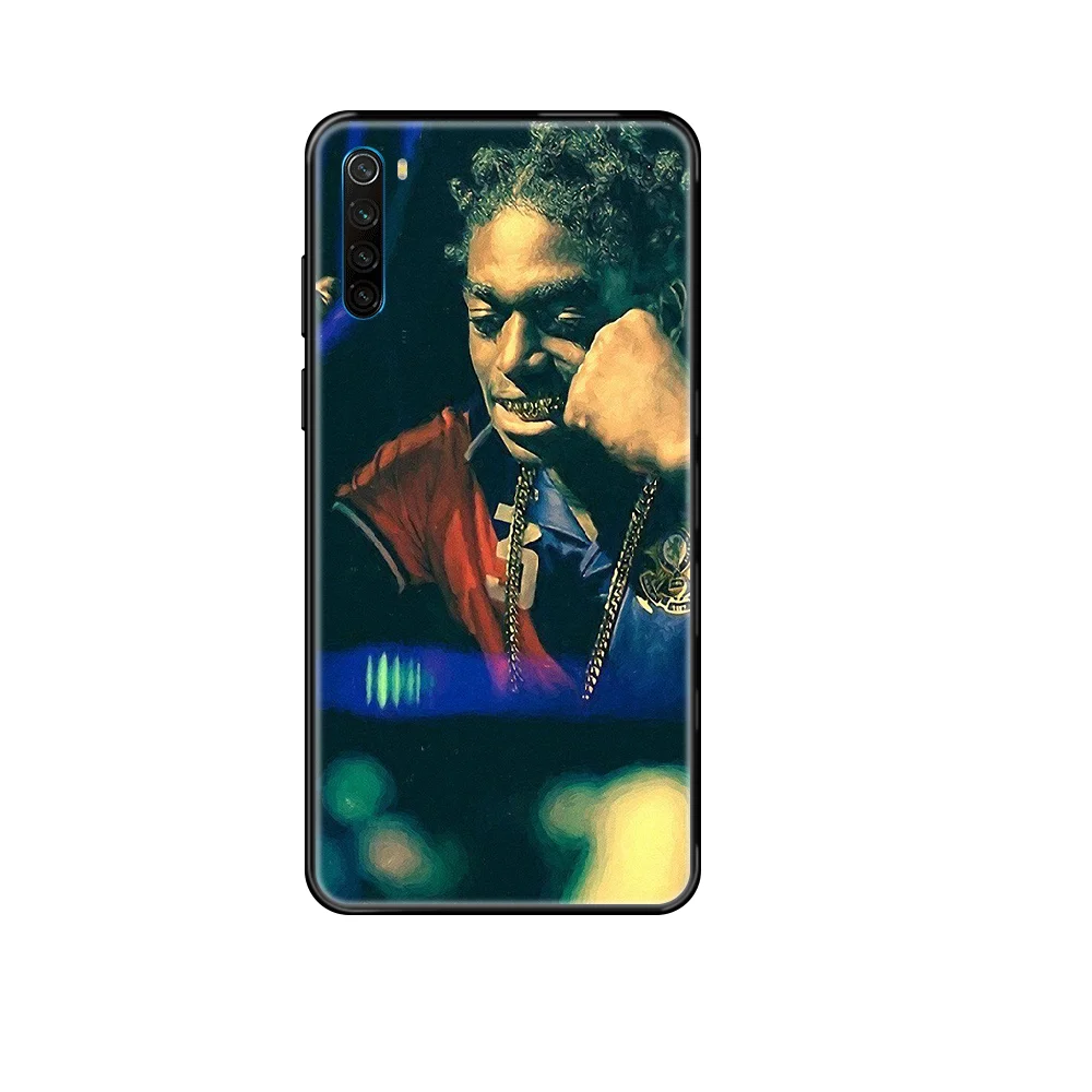 Rapper kodak black Phone case For Xiaomi Redmi Note S2 4 5 6 7 8 A S X Plus Pro black soft coque luxury bumper 3D Etui pretty