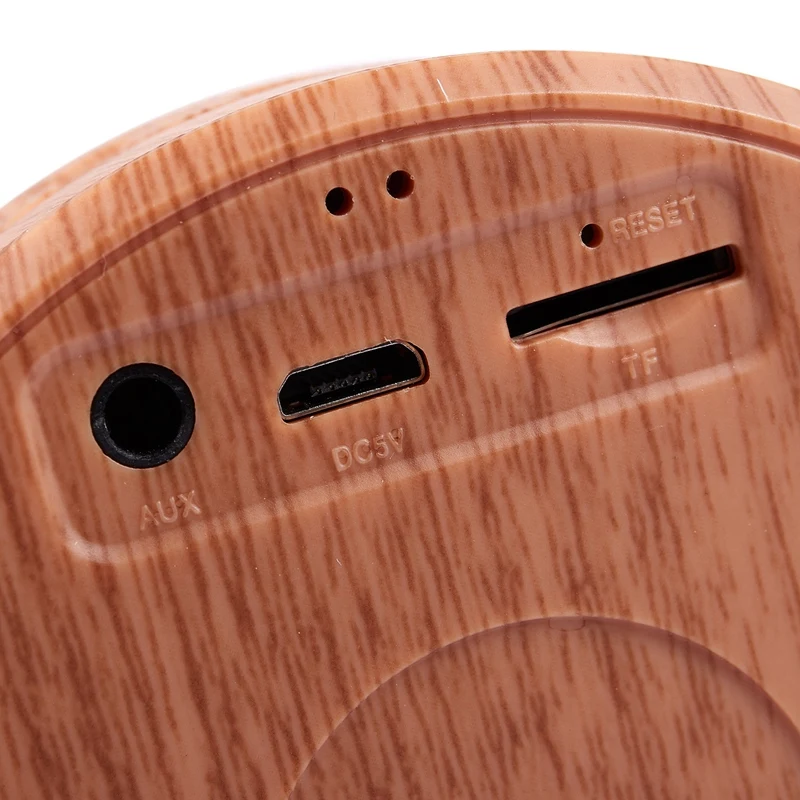 Деревянная зерно пресс дизайн портативный мини беспроводной Bluetooth динамик