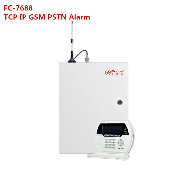 New  DHL Shipping Industrial Metal Box Wired Alarm TCP IP Alarm Smart Home GSM Alarm System 96 wired zon