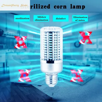 

40W Smart UV Light Sterilizer LED UVC Bulb with Remote E27 Ozone Disinfection Light Bulbs Bactericidal Lamp UV Germicidal Lamp