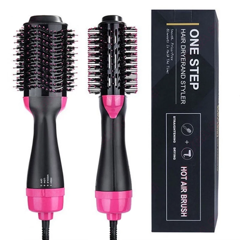 3 IN 1 One Step Hair Dryer Hot Air Brush Hair Straightener Comb Curling Brush Hair styling tools Hair Dryer Brush Volumizer Comb