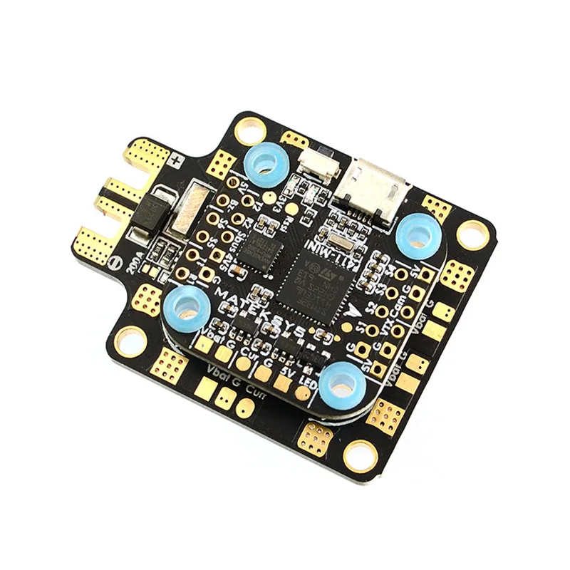 20X20 мм F411-Mini мини F4 Контроллер полета AIO OSD BEC и Светодиодная лента для радиоуправляемого дрона