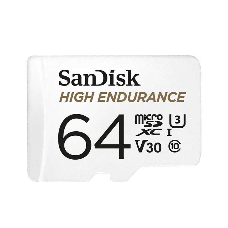 Двойной Флеш-накопитель SanDisk с высокой износостойкостью видеонаблюдение microSD карта 32 Гб карта памяти мобильного телефона 128 Гб 64 Гб до 100 МБ/с. TF карты QQNR - Емкость: SDK-QQNR-64G