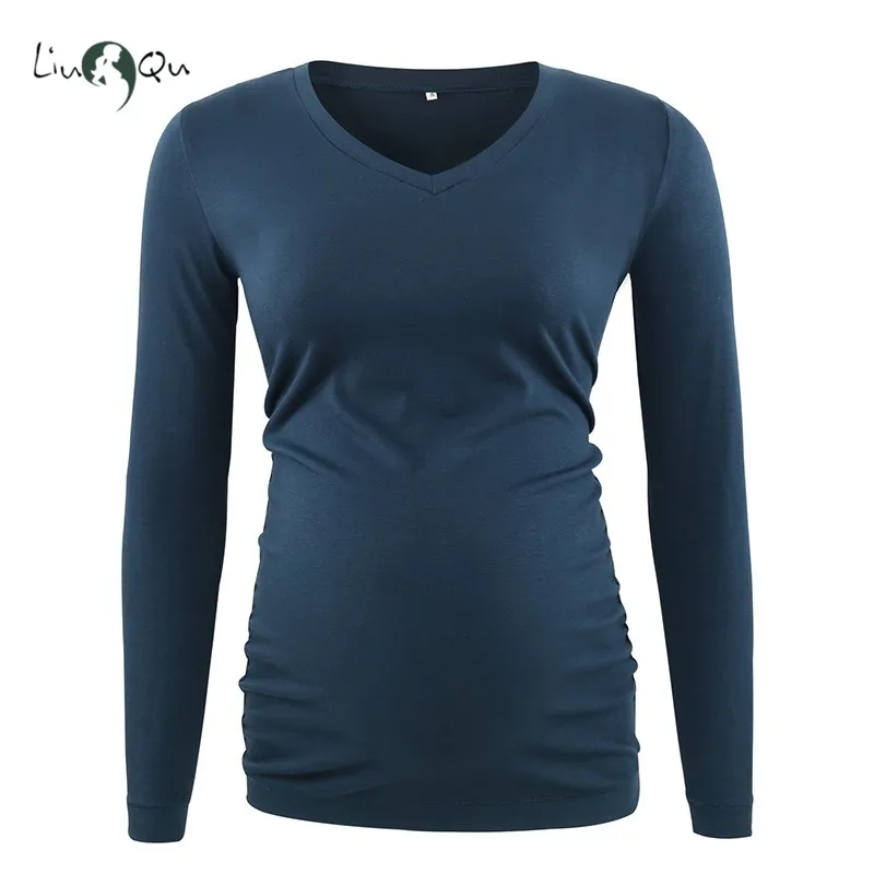 Блузка женская с длинным рукавом и V образным вырезом|Блузки рубашки| |