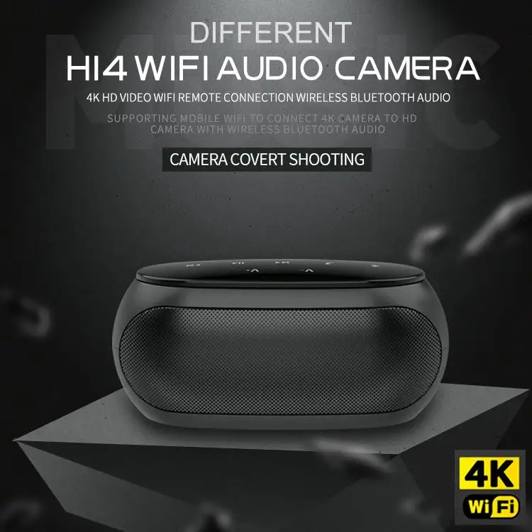  Kuulee HD WIFI H14 Security with Night Vision Camera Wireless IR Bluetooth Portable Outdoor Speaker