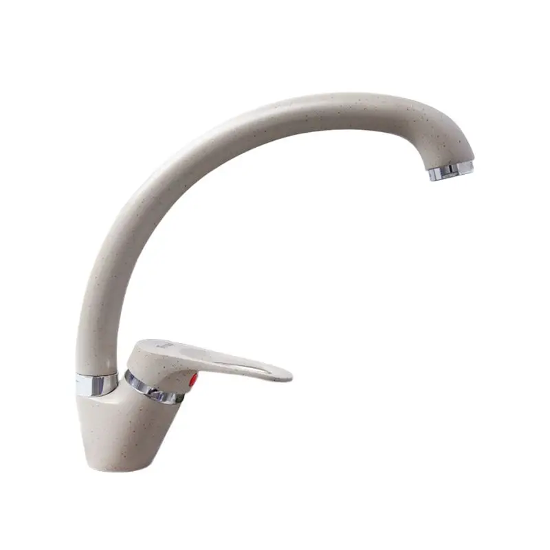 F4113 28mm Kitchen Sink Faucet Cold And Hot Single Handle Swivel Spout Brass Water Sink Mixer Tap Color Options X4YD - Цвет: KH