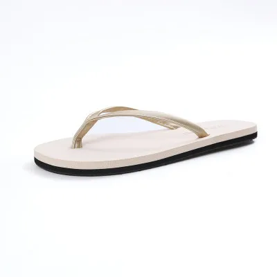 Beige flip flops Г., новые корейские туфли с острым носком на высокой шпильке, простые модные женские туфли с закрытым носком элегантные тонкие туфли - Цвет: Beige flip flops
