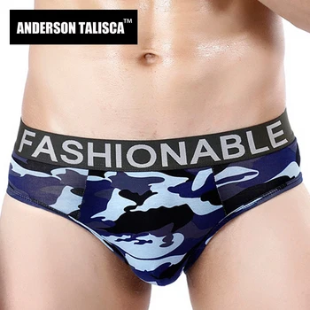 

ANDERSON TALISCA Brand Top New Mens Briefs Underwear Men Brief Cotton Ropa Interior Hombre Man Cueca Masculina Size L-3XL AM0229