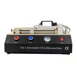 Machine à plastifier à pompe intégrée OCA automatique 3 en 1 