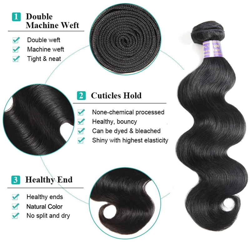 Allove 3 Bundles Body Wave Hair Bundles 8-28inch Malaysian Hair Weave Bundles Natural Human Hair Bundles Extensions Non Remy Allove 3 Bundles Body Wave Hair Bundles 8-28inch Malaysian Hair Weave Bundles Natural Human Hair Bundles Extensions Non Remy