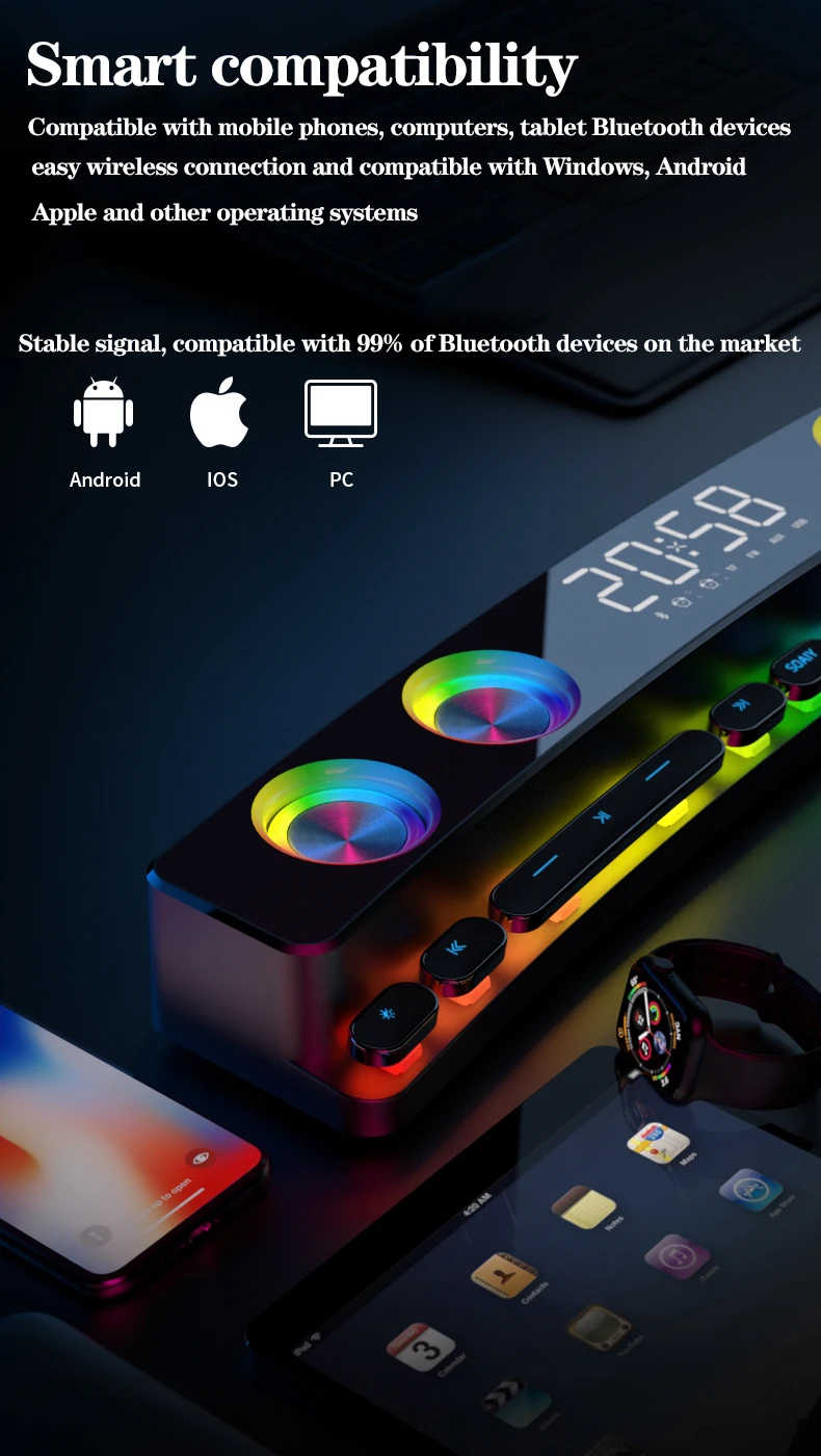Bluetooth-Колонка SOAIY SH39 