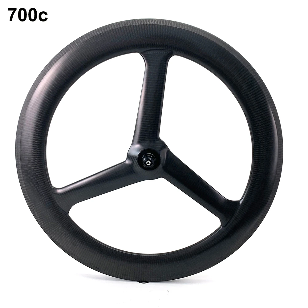 Купить Колесо SHL 700c Carbon Tri Spoke Wheel Road Track Time Trial