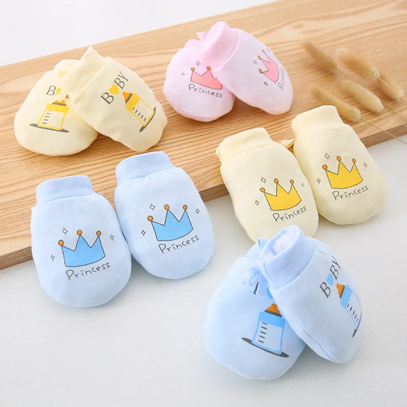 Baby Mittens Glove Accessories Anti-Scratching-Gloves Protection-Face Infant Cotton