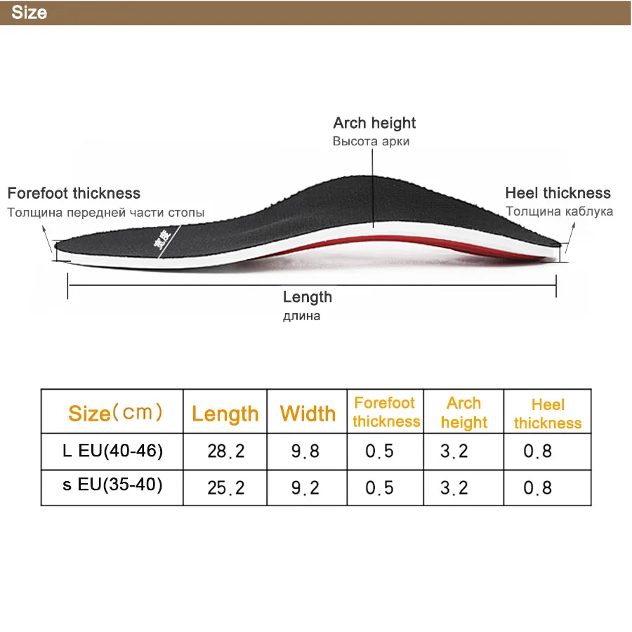 Удобные ортопедические стельки Cubitus Varus для плоской стопы ортопедические стельки для обуви вставка для поддержки свода Подушечка Для подошвенного фасциита
