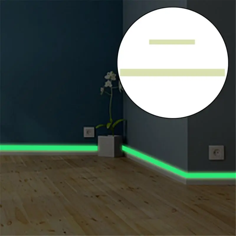 

Luminous Band Baseboard Wall Sticker Living Room Bedroom Eco-Friendly Home Decoration Decal Glow In The Dark DIY Strip Stickers