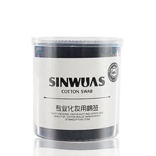 200 шт чистка ушей спиральные ватные тампоны для макияжа портативные мягкие тампоны многофункциональные двойные насадки для чистки