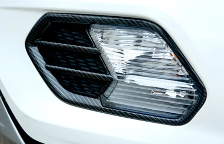 Для Ford Escape Kuga 2017 2018 углеродное волокно передняя фара противотумансветильник