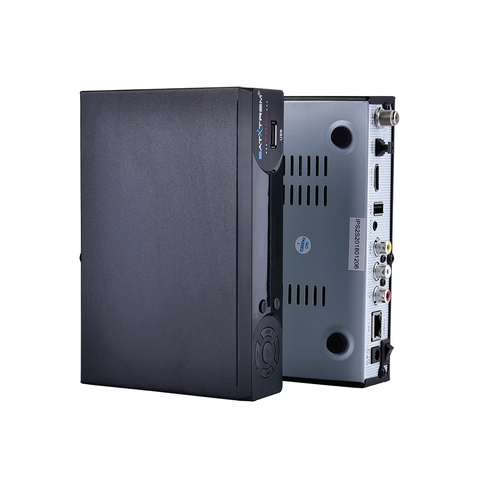 Satxtrem IP-S2 Plus спутниковый ресивертв тюнер DVB-S2 Full HD 1080p with USB WiFi Cccam IPTV телевизорцифровая приставка