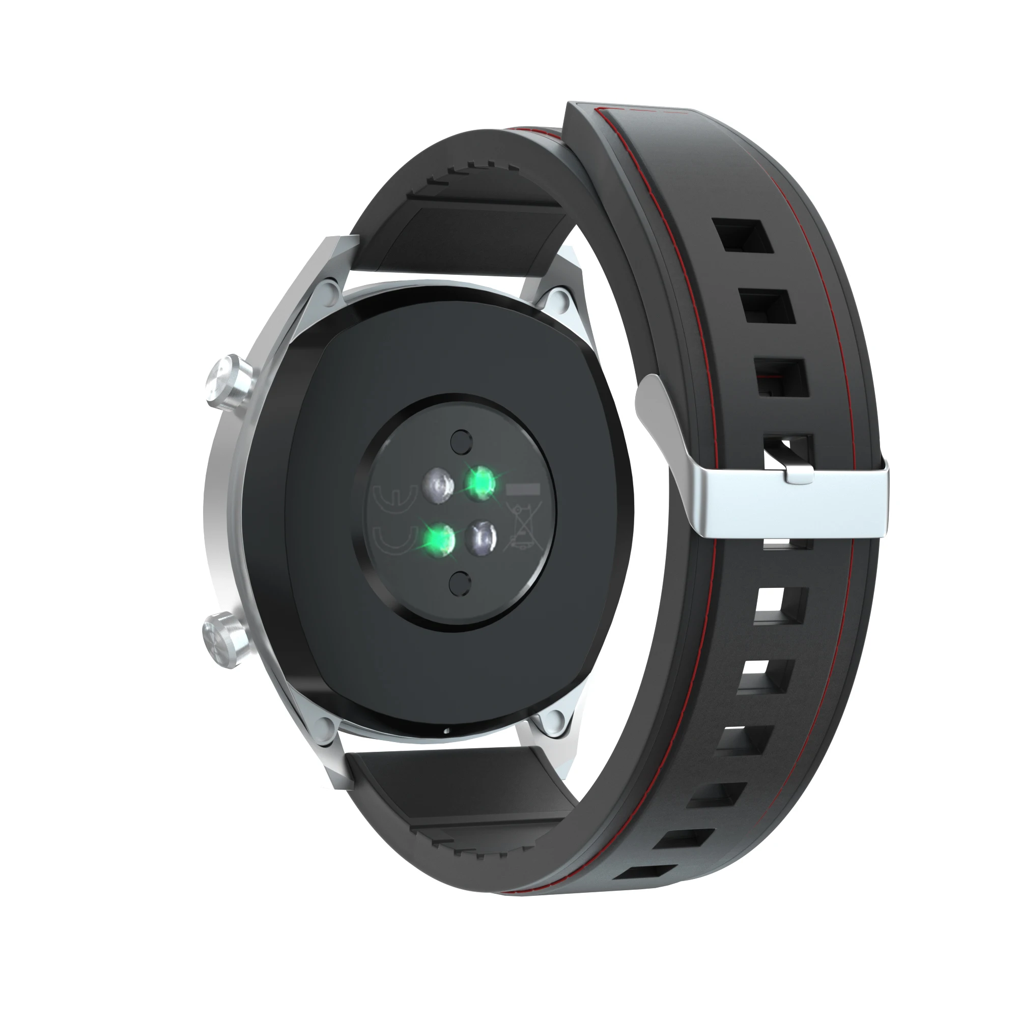 Для Xiaomi Amazfit Stratos 3& Stratos 2& Stratos 1 ремешок для часов Amazfit Pace/GTR 47 мм браслет кожа+ силиконовый браслет - Цвет: New black
