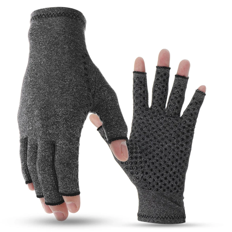 

1 Pair Magnetic Anti Arthritis Health Compression Therapy Gloves Rheumatoid Hand Pain Wrist Support Sports Safety Gloves